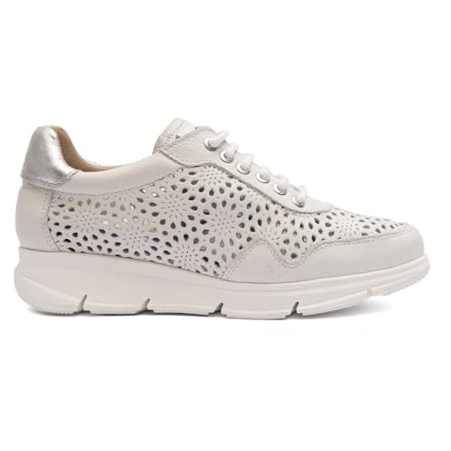 BAERCHI - Zapato Casual 38603 para: Mujer Color: Blanco Talla: 38