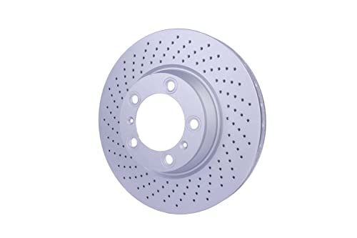 Disque de frein HELLA 54499Pro_Hc carbone revêtu pour remplacement plaquettes auto