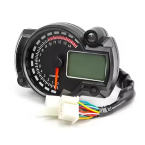 Instrument universel pour moto avec compteur vitesse numérique étanche