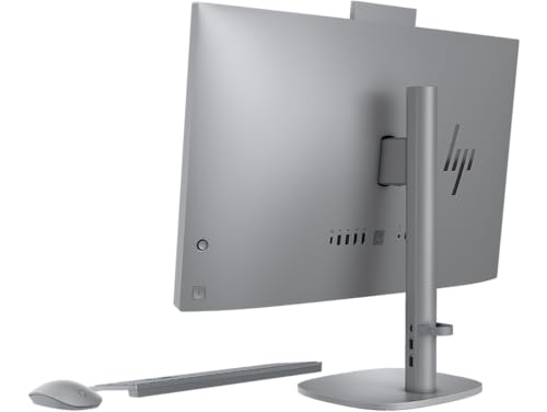 Image of HP 2024 OmniStudio X AI PC 27 All-in-One Desktop 27 inch FHD IPS Touch 16-Core Intel Core Ultra 7 155H Intel Arc Graphics 48GB DDR5 1TB NVMe SSDWIFI AX RJ45 HDMIv1.4 Webcam Keyboard&Mouse Windows 11 Pro