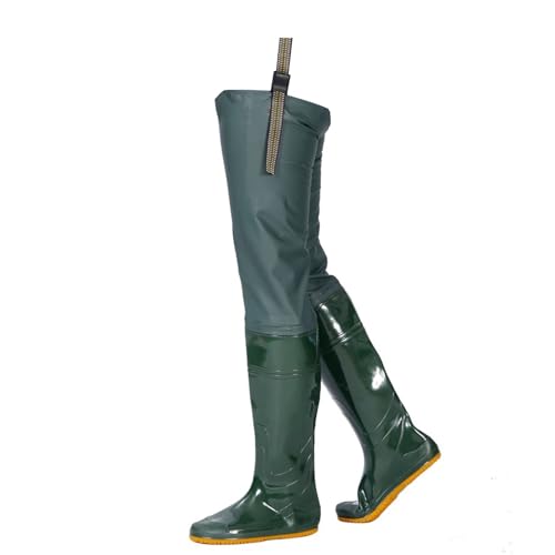 Botas de pesca impermeables para no resbalar en el barro del río