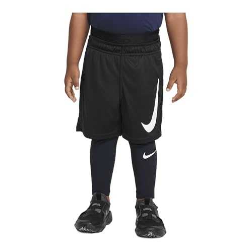 Nike Dri-FIT Pro Toddler Tights (76M411-023, Black)