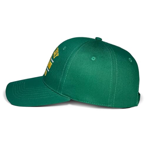 Classic Embroidered Hat for Men Women Unisex Baseball Cap Fans Apparel Gifts Adjustable Snap Back Breathable,Green - Image 4