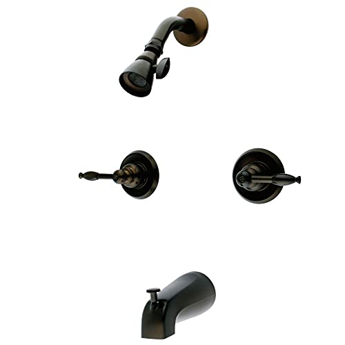 40% Off Discount Kingston Brass KB245KL Tub and Shower Faucet, Oil Rubbed Bronze 40% Off Discount Kingston Brass KB245KL Tub and Shower Faucet, Oil Rubbed Bronze
