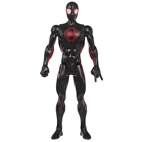 Marvel Spider-Man Miles Morales Toy, 12-Inch-Scale Spider-Man: Across the Spider-Verse Figure for Kids Ages 4 and Up - Image 2