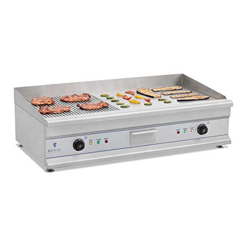 Royal Catering RCG 100G Royal Catering RCG 100G Elektrogrill Tischgrill Grillplatte Gastrogrill...