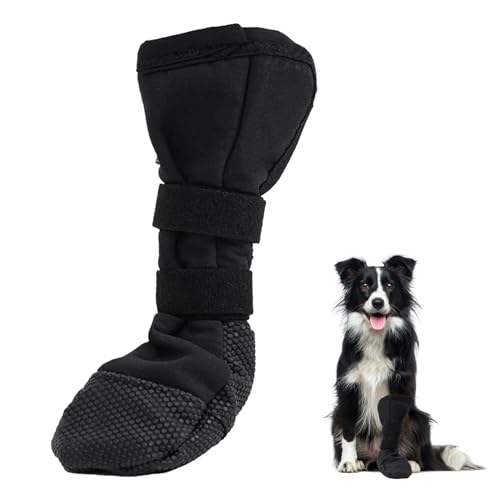 Dog Paws Recovery Shoe,Hundeschuhe Pfotenschutz Outdoor,Rutschfeste Hundesocken,Haustierwunden Verhindern Lecken,Verband Hund Pfotenschutz,Leckchutz Hund Pfote,Geeignet für postoperative Genesung (XL)