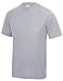 Awdis Just Cool JC001 Mens Cool T-Shirt - Heather Grey - L