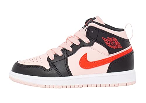Little Kid's Jordan 1 Mid Atmosphere/Infrared 23-Black (640734 604) - Main Image