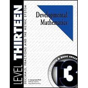 Developmental Math, Level 13, Student Workbook 1587460181 Book Cover