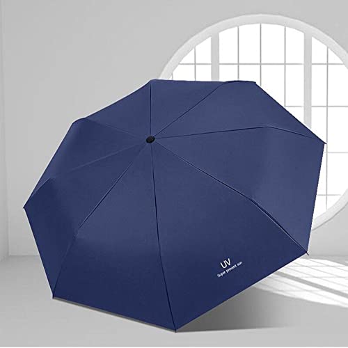 Yamhoho Lightweight And Sturdy Umbrella Windproof Folding Men And Women Clear Rain Dual-Use Vinyl Sun Umbrella Sunscreen Uv Protection Sunshade Double Travel #TOP3