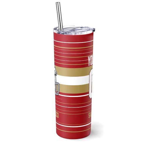 Image of San Francisco Tumbler 20oz Travel Mug Custom Name and Number Gifts
