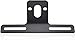 OTOW Steel Heavy Duty License Plate Holder Bracket and Light Mount for Trailers, Trucks, Cars, Certain Motorcycles with Mounting Screws, Reflective Sticker