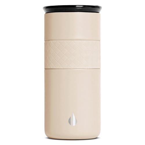 Elemental Artisan 16oz Triple-Wall Insulated Coffee Tumbler w/Ceramic Lid