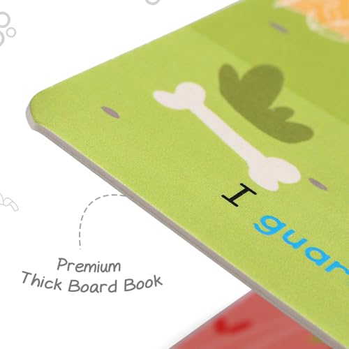 Image of Intellibaby Premium Touch N' Feel Farm Animals Story Board Book for Kids, Sensory Learning With Soft Texture & Vibrant Images, Tactile Skill ... for 2+ Years Boys & Girls, Birthday Gift