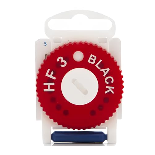 Filtros para Audífono HF3   Protector de Cerumen   Bloquean la Cera y Protegen el Audífono   HF3 Black cerume filtro (Rojo)