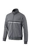 Geprüftes Wellness-Textil Schneider Sportswear Herren Jacke Dieter, Stahl Meliert/Schwarz, 58