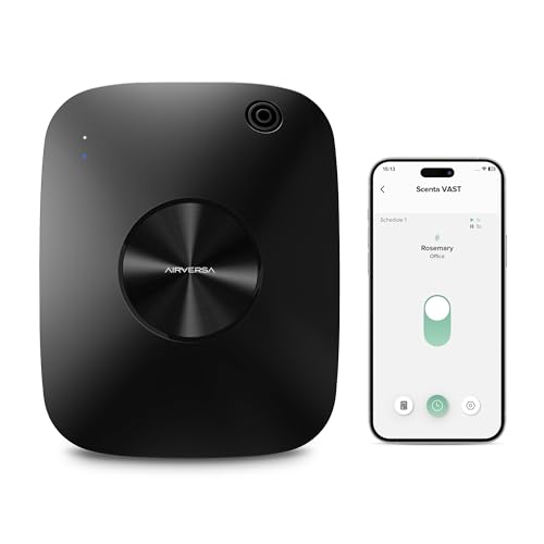 Airversa Smart Waterless Essential Oil Diffuser Scent Air Ma...