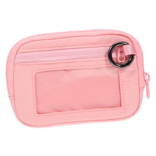 BESPORTBLE Small Zipper Wallet for Women Portable Nylon Clutch with Snap Clip Secure Closure Coin Purse and Card Holder Wristlet for Travel and Everyday Use
