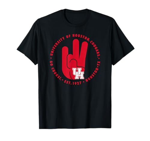 Houston Cougars Apparel Round Cougar Sign Neutral T-Shirt