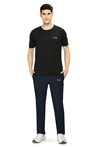 Image of playR Men Adult Core Run Tee - Activewear DRIVENT Lightweight Breathable T-Shirt for Men, Sports Tee for Gym, Running, Workout, Training, Fitness & Casual Everyday Wear Comfort - All-Season