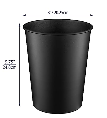 Monarch Abode 10128 Handcrafted Metal Wastebasket Trash Can thumb #3