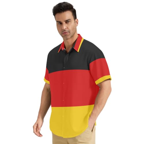 Chemise Allemagne homme S boutonnée aux finitions premium