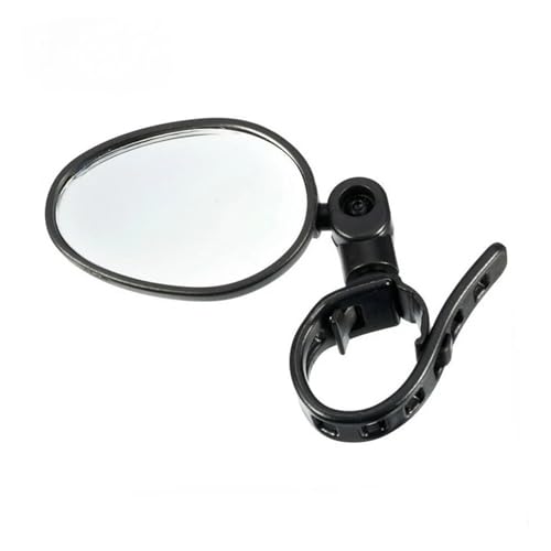 Espejo retrovisor para bicicleta anticaídas con gran angular convexo para evitar ángulos muertos
