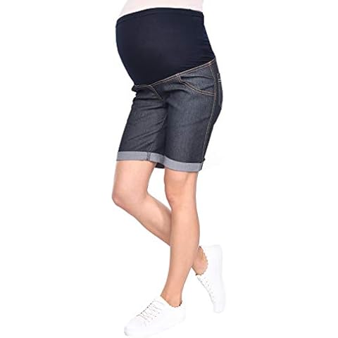 Mija Maternity Shorts with Over Bump Support Cover