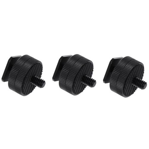 Adaptador de zapata fría de metal doble para ampliar accesorios en tu trípode y flash