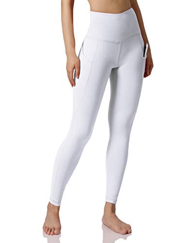image for ODODOS Women's High Waist Yoga Pants with Pockets,Tummy Control,Workou