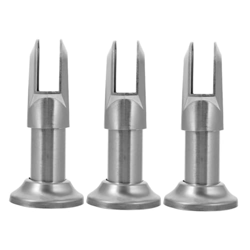 Clips de support de balustrade en acier inoxydable pour cloisons en verre décoratives DOITOOL
