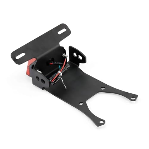 Support Plaque CRF250L Résistant aux Vibrations avec Feu LED Moto - 7