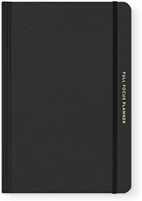 Full Focus Black Leather Planner by Michael Hyatt - The #1 Daily Planner to Set Annual Goals, Increase Focus, Eliminate Overwhelm, and Achieve Your Biggest Goals - Hardcover