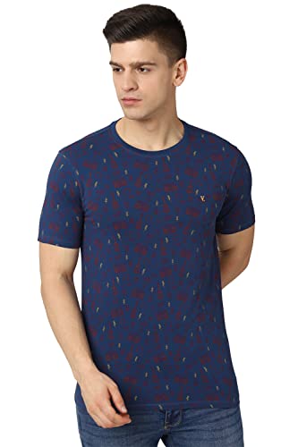 Image of Van Heusen Men's Cotton Slim Fit T-Shirt