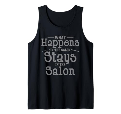 Citation de salon de coiffure Vegas Gossip Gossip Cadeaux de Débardeur