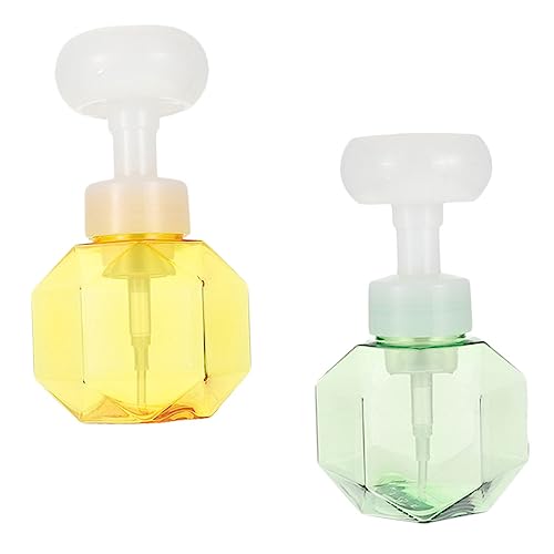 ULTECHNOVO 2Piezas Jabón De Manos Floral De Vacías para Cosméticos