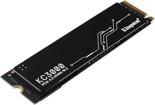 Image of Kingston 4096G KC3000 | PCIe 4.0 NVMe M.2 SSD | SKC300D /4096G