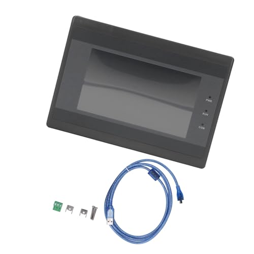 Pantalla HMI industrial con clasificación IP65 de 5.1 x 3.1 pulgadas, procesador ARM9 RS485, interfaces de comunicación compatibles con HMI para interfaces PLC