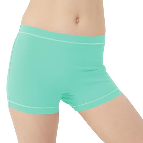 Image of QBK Toddler Girls Swim Shorts 2T-14 Boyshort Swimsuit UPF 50+ Quick Dry Rash Guard Swim Bottoms