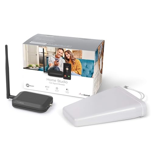 weBoost Home Studio Omni - Cell Phone Signal Booster | Boosts 4G LTE & 5G for all U.S. & Canadian Networks - Verizon, AT&T, T-Mobile & more | Made in the U.S. | FCC Approved (model 471166)