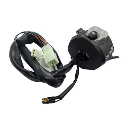 Interruptor de manillar para moto GSX mando luces y bocina 5