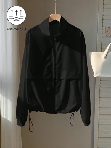 The Perfect Women's Casual Jacket for Fall Winter 2025: Cozy, Chic, and Effortlessly Stylish in Black - Image 2