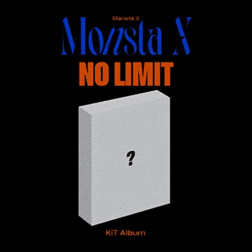 MONSTA X NO LIMIT 10th Mini Kit Album (FanFanmall Gift) +3 Photo Cards+3SET Sticker+2 Folded poster