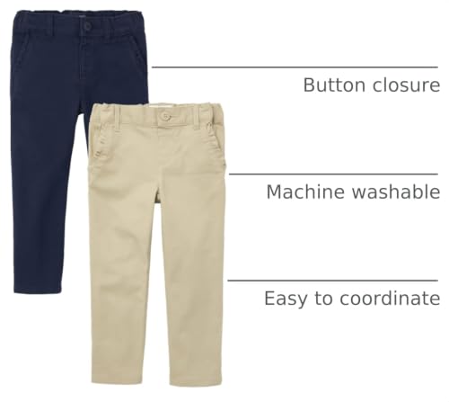 Image of The Children's Place Baby Girls' and Toddler Skinny Chino Pants