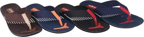 Image of Stylish Men Flip-Flop Slipper | Slippers for Mens | Lightweight & Comfortable Indoor /Outdoor Slipper