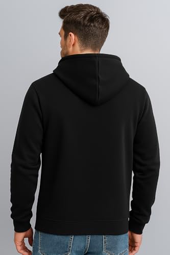 Image of GYRFALCON Solid, Regular Fit, Cotton Fleece Blend, Hooded Sweatshirt Pullovers for Men & Women(Pack of 1)