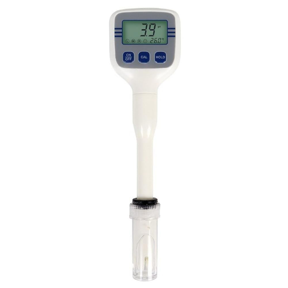 Ijsdnvjndx As Shown Multipurpose For Pool Aquarium Digital Ph Meter Acidity Meter Pen Type Orp/Temp Tester Soil Analyzer With Display