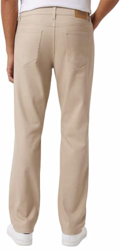 IZOD Mens Mid-Weight Comfort Stretch Knit Denim 5 Pocket Pant2