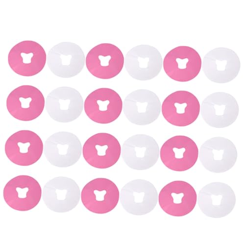 FRCOLOR 200pcs Face Hole Covers for Massage Bed Massage Non-stick Breathable for Salon